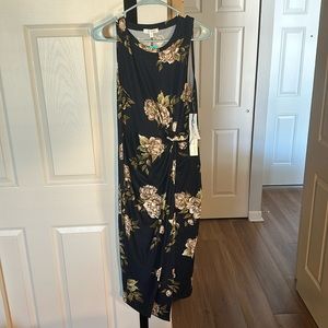 Nine Britton from Stitch fix Abigail Brushed Knit Fitted Midi Dress